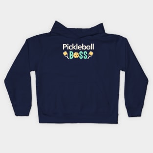 Pickleball Boss Kids Hoodie